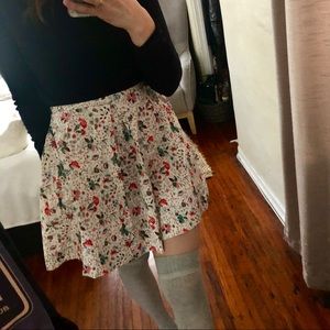 Floral Skater Skirt